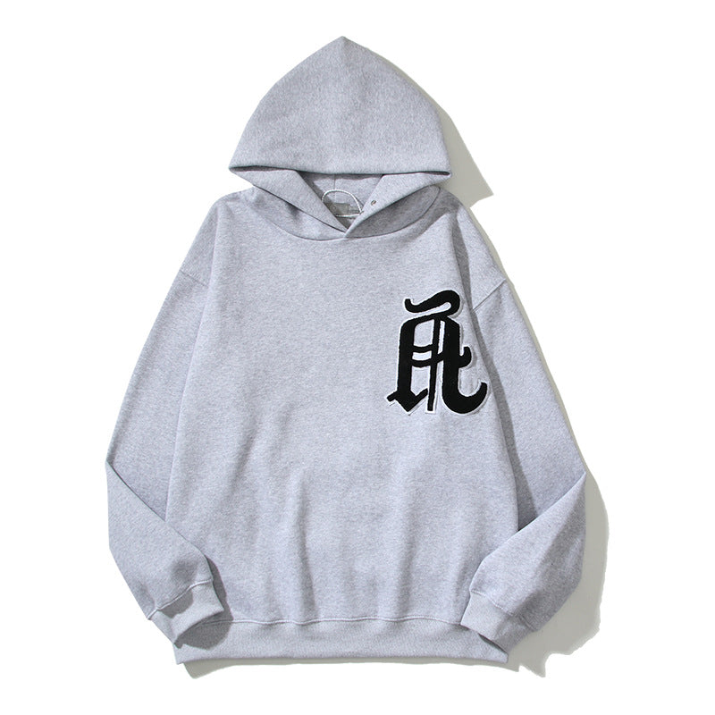 Askyurself Hoodie Towel Embroidery Hoodie Coat
