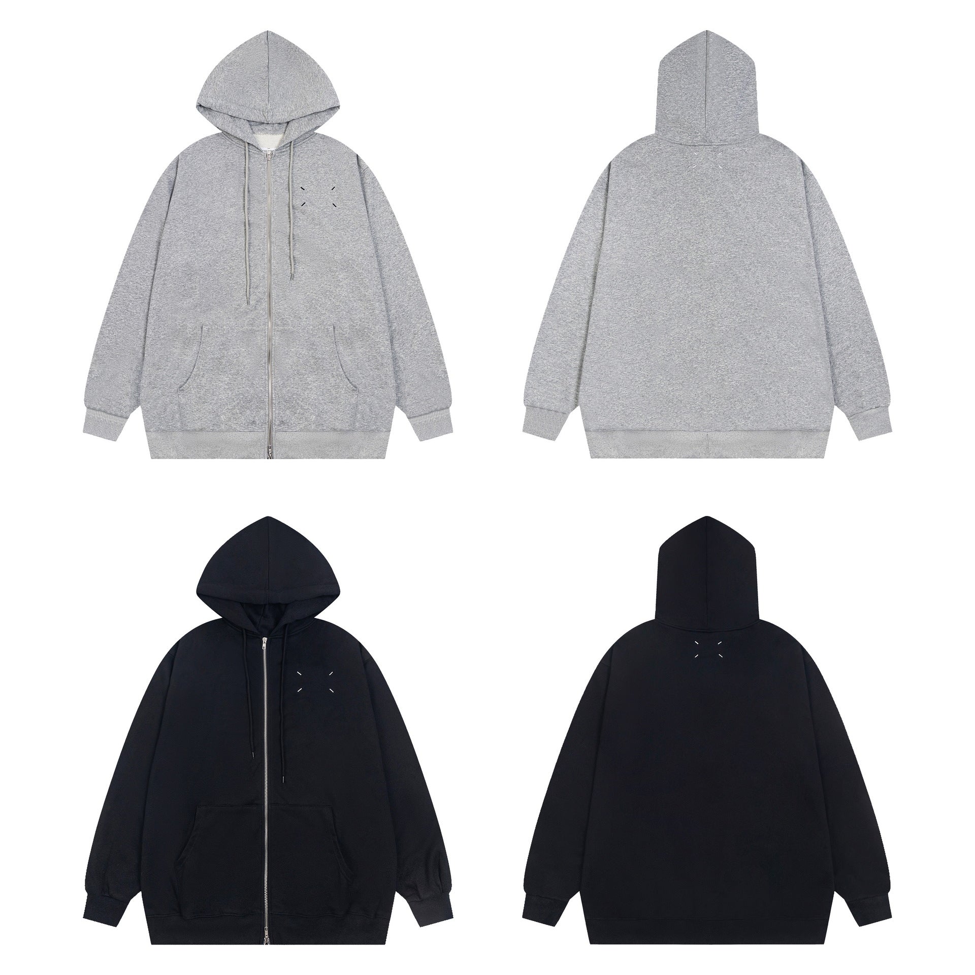 Maison Margiela Hoodie Crew Neck Loose Hooded Sweater
