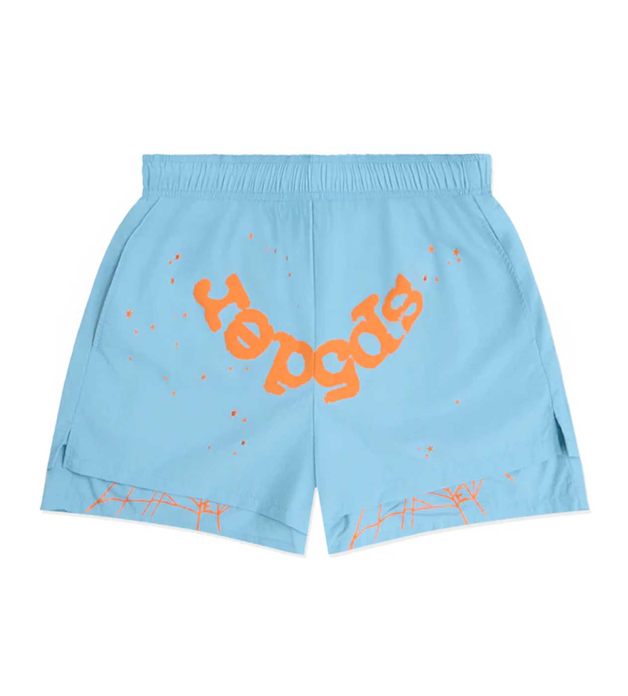 Sp5der Light Blue OG Web Double Layer Short